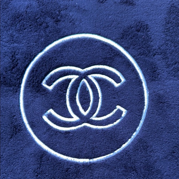 CHANEL Logo Tote Black Velour & Pink Satin Original Wrapper Precision Collection - Picture 10 of 12